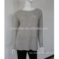 Factory wholesale Classic ladies pure 100% cashmere pullover sweater